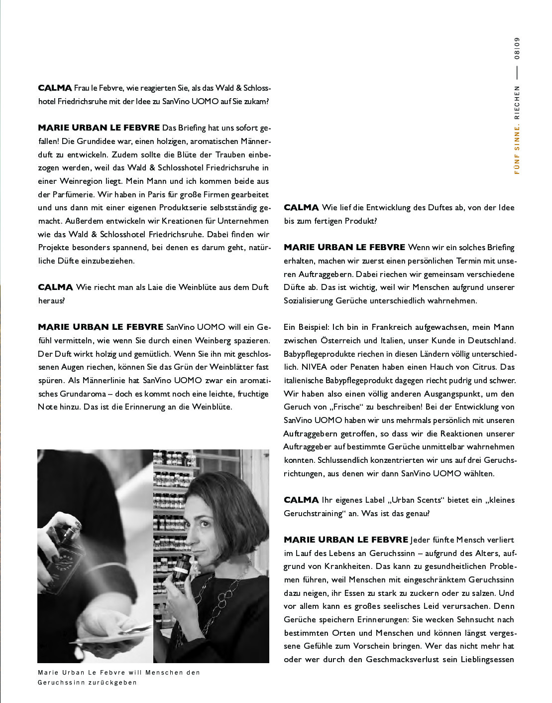 Texte für ein Hotelmagazin