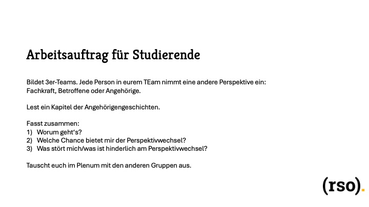 Trialog – ein Plädoyer für Partizipation von Angehörigen in Psychiatrie und Sozialer Arbeit